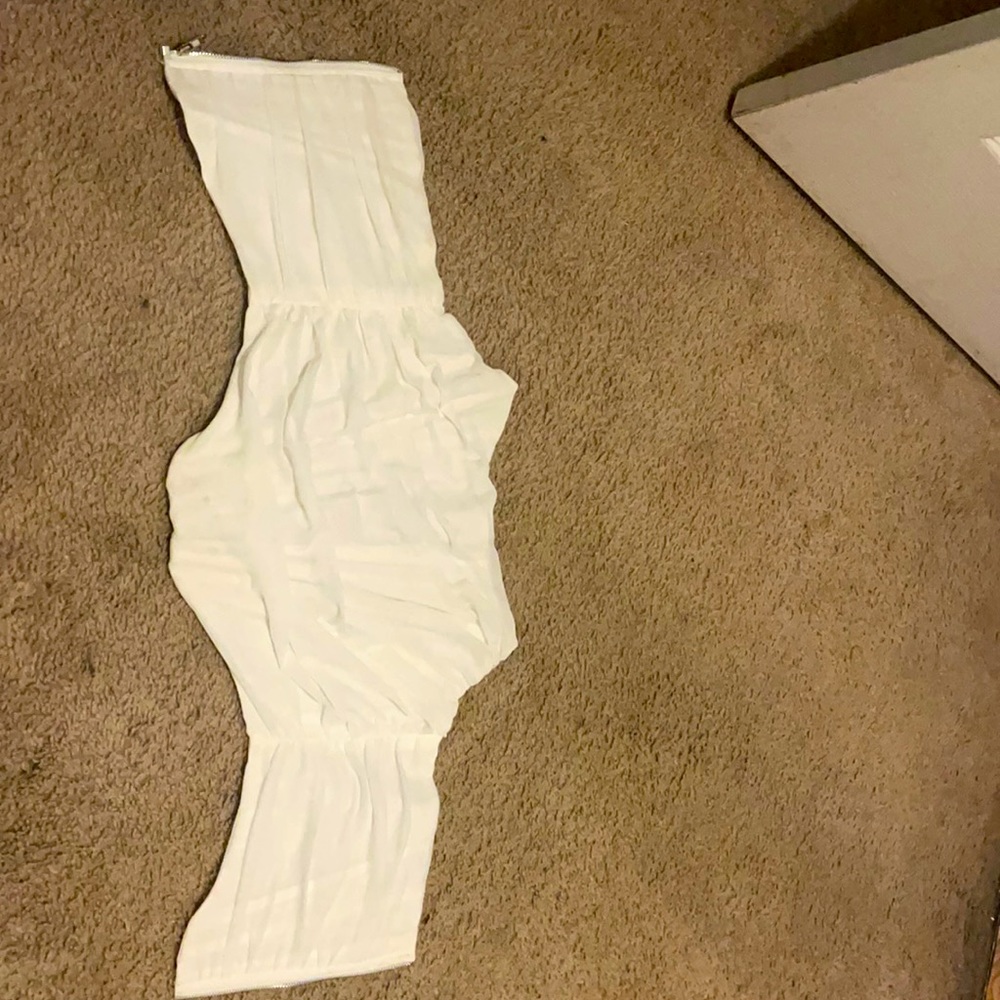 White Amazon Fitted Corset